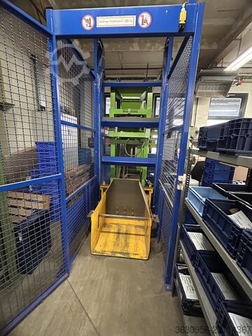 заполнение контейнера Dieterle 