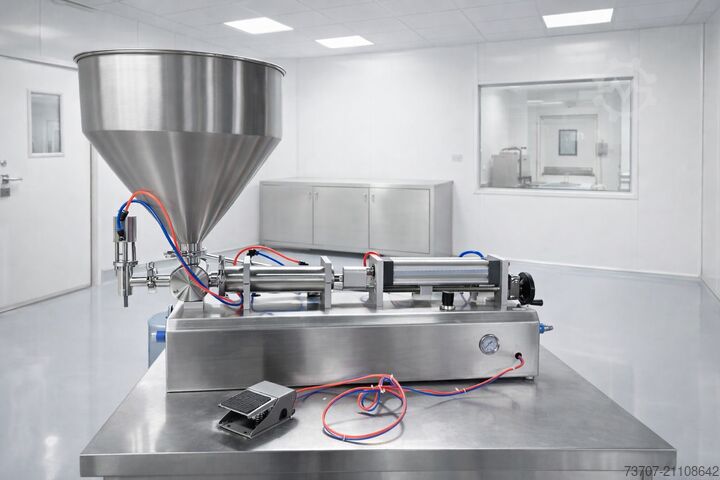 заполнение контейнера 50ml - 500ml Cilinder Water Olie Gel Flu Afvulmachine Vulmachine Doseermachine