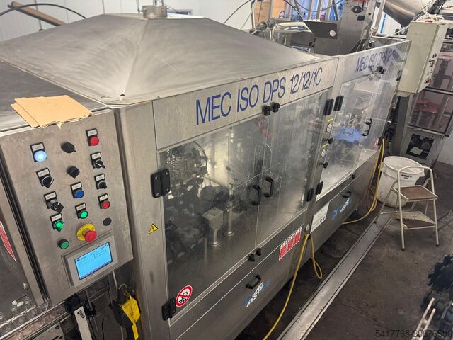 Ополаскиватель и наполнитель стеклянных бутылок для пива CSD, 316SS Eurostar MEC ISO DPS 12/12/1C