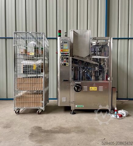 Автомат для наполнения пластиковых туб Axomatic srl Optima 900 Matic