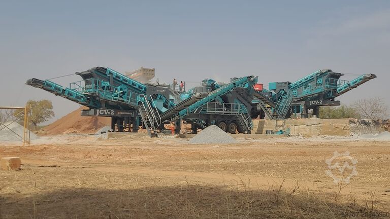 Мобильная дробильная установка / Сортировочная установка Constmach Mobile Crushing and Screening Plant