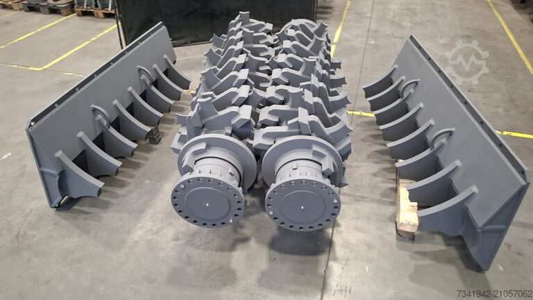 измельчающий вал Hammel, Arjes, Terex, Lindner, Pronar Wellen 750, U75, m75, TDS 820, 2000XL