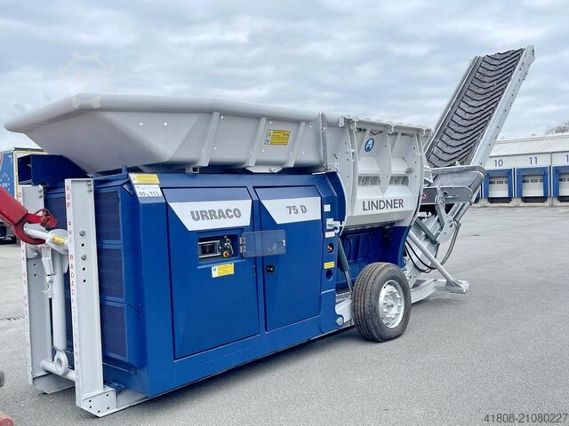 двухвальный шредер LINDNER URRACO 75 D