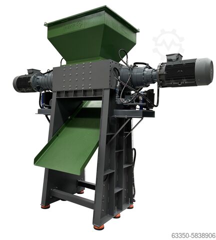 Шредер с двумя валами Mizar Recycling Machinery | DSH M1 - Double Shaft Shredder