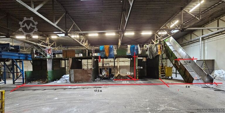 Сортировочная установка + BOLLEGRAF HBC 100.  Sortierlinie