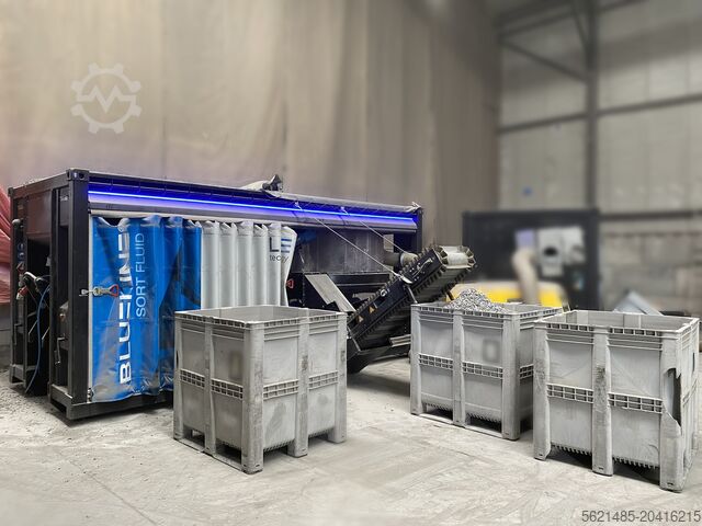 Сухая сортировка по принципу всплытия-погружения BLUELINE SORT FLUID