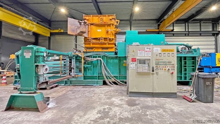 Пресс для тюков 200 т с горизонтальной обвязкой MACPRESSE EUROPA S.R.L. 112