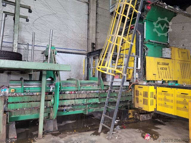 Bollegraaf HBC100k (75 кВт) + конвейер Bollegraaf HBC100 (75kW) + crosswires