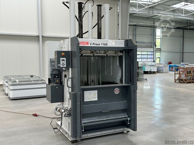 Вертикальные пресс-подборщики HSM V-Press 1160 HSM V-Press 1160 Plus
