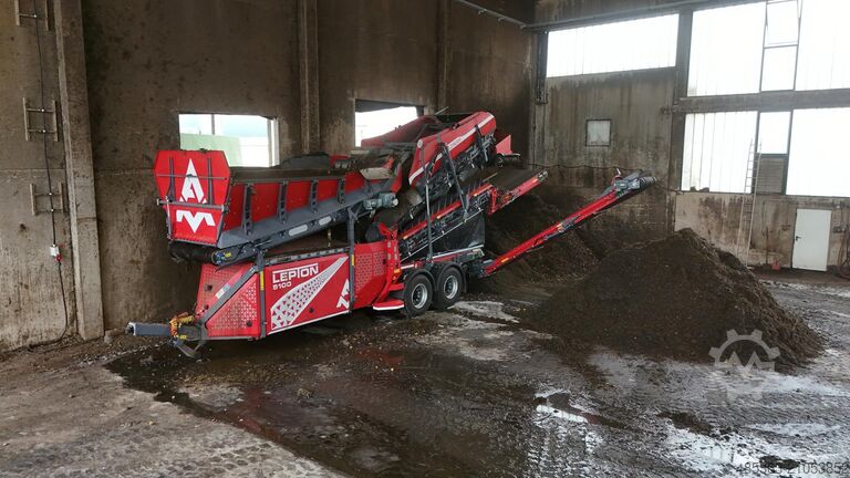 Дисковый сепаратор с мобильным звездным экраном Alzinger Maschinenbau Lepton 5100