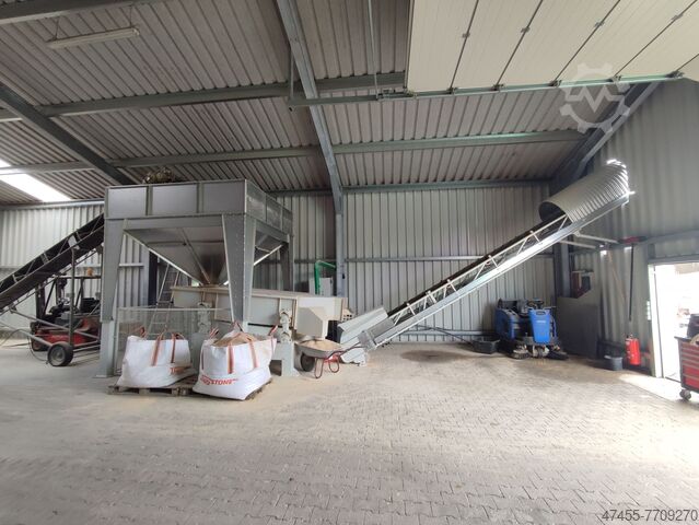 Сортировочная установка для древесных пеллет, стационарная S&F GmbH 