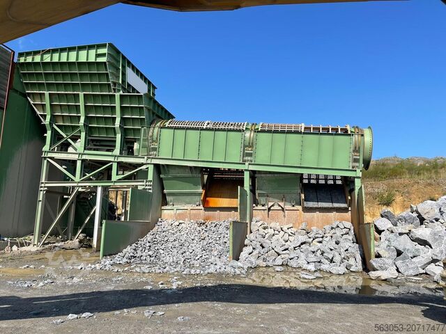 Тяжелый барабанный грохот  Schwerlasttrommel Ø 1.800 x 10.050 mm