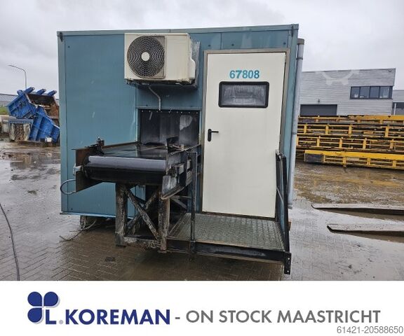 Сортировочный конвейер SBM Austria с кабиной  