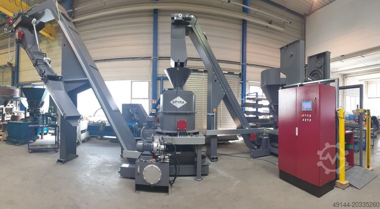 Установка для обработки стружки / Обезжиривание стружки SPYRA Zentrifuge, Spänebrecher, Förderband,...