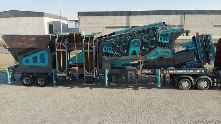 Установка для мойки песка / гравийная мойка Constmach Sand Washing Plant Mobile Sand Screening & Washing Plant