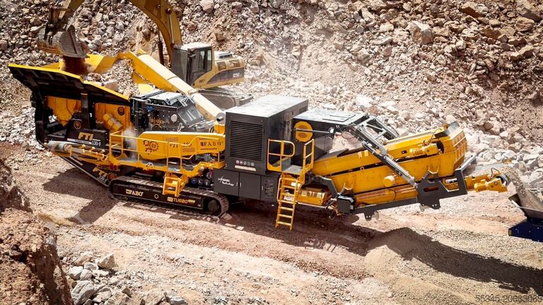 Роторная дробилка Mobile Tracked Impact Crusher Mobile Tracked Impact Crusher FTI-130S