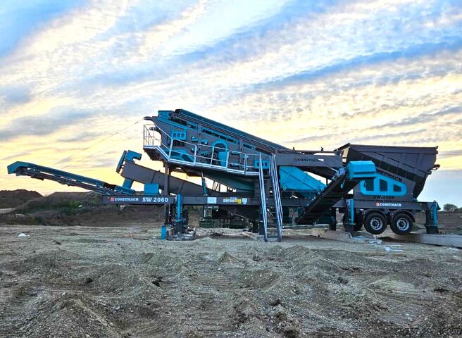 Установка для мойки песка / гравийная мойка Constmach Sand Washing Plant Mobile Sand Screening & Washing Plant