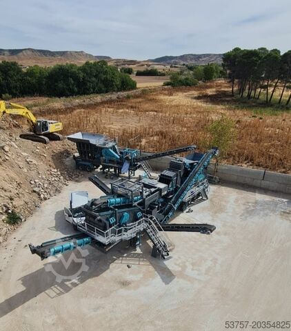 Мобильная дробилка / Дробилка Constmach Concassage 120T/H Installation Mobile de Concassage