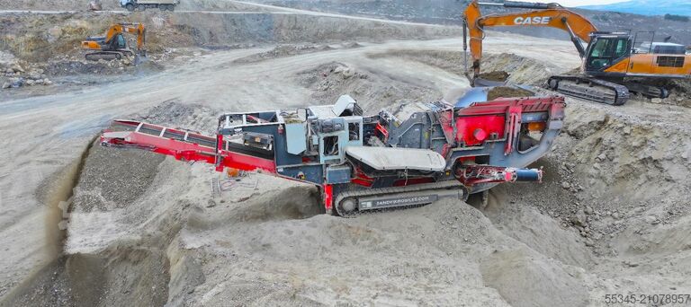 дробильная установка Sandvik USED SANDVIK MOBILE CRUSHER FOR SALE