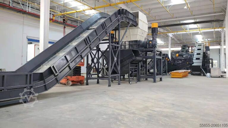 СИСТЕМА ПЕРЕРАБОТКИ / ИЗМЕЛЬЧЕНИЯ ШИН 3E-GrabTrade TIRE RECYCLING LINE