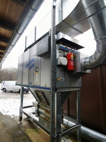 Мобильный пылеудаляющий аппарат Hurican Economy 8000 R-ZRS