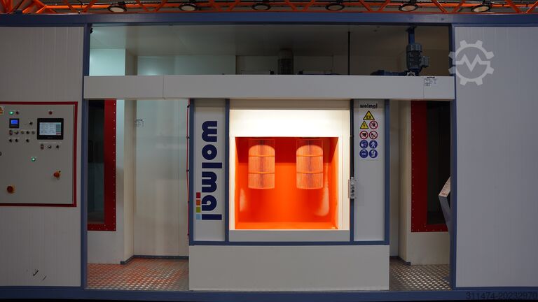 Полуавтоматическая линия порошкового покрытия Wolmal 