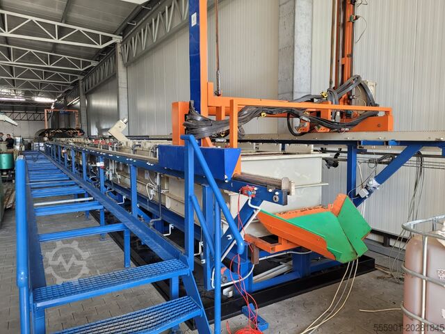 гальваническое оборудование GALWANOTECHNIKA Automatyczna linia galwaniczna,bębnowa