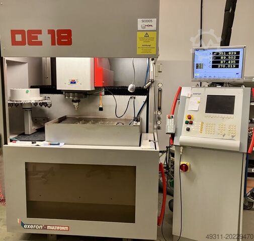 Станок для электроэрозионной обработки штамповки Exeron Multiform DE 18 CE