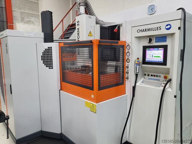 эрозия цинковой искрой CHARMILLES roboform 35 met robot QCRI