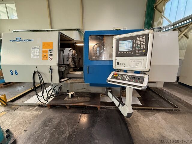 Универсальный круглошлифовальный станок WEMA Glauchau SU 6-R