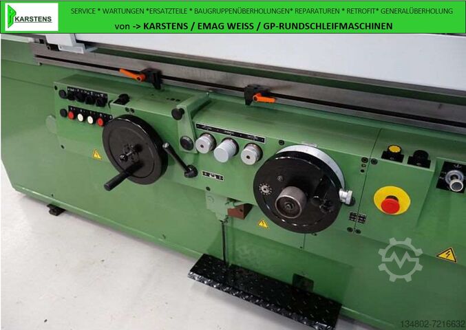 Цилиндрический шлифовальный станок Karstens K11 1000 In TOP Originalzustand Note 1