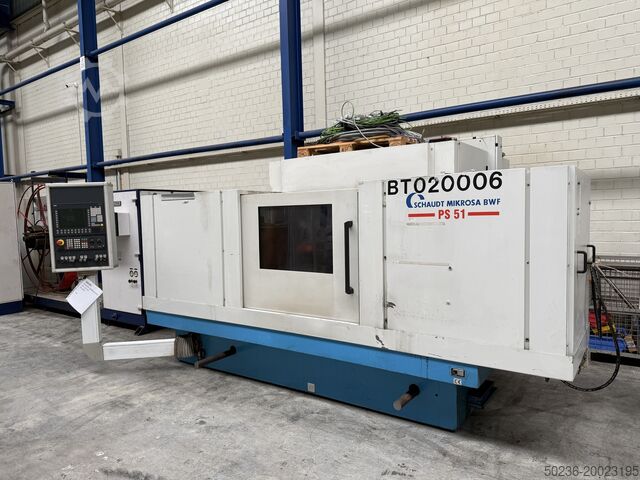 КРУГЛОШЛИФОВАЛЬНЫЙ СТАНОК С ЧПУ Schaudt Mikrosa BWF PS 51 N 600