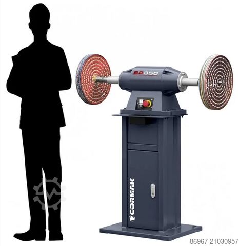 Шлифовальная - полировальная машина с основанием CORMAK SP350