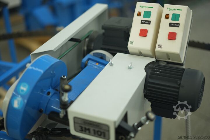 Станок для заточки пильных дисков Sharpening machine for bandsaw blades ZM 101