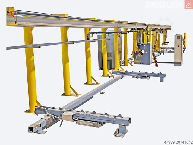 Трубошлифовальный станок 10000 x 200 мм Eigenbau Rohrschleifmaschine
