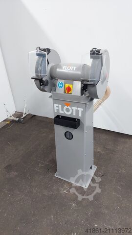 Двойной заточной станок с вытяжкой FLOTT TS 300 SD + MA 400 D