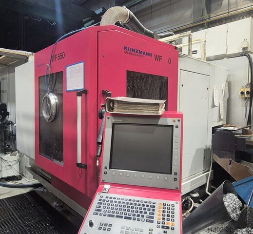 Обрабатывающий центр / новый шпиндель Kunzmann WF 650