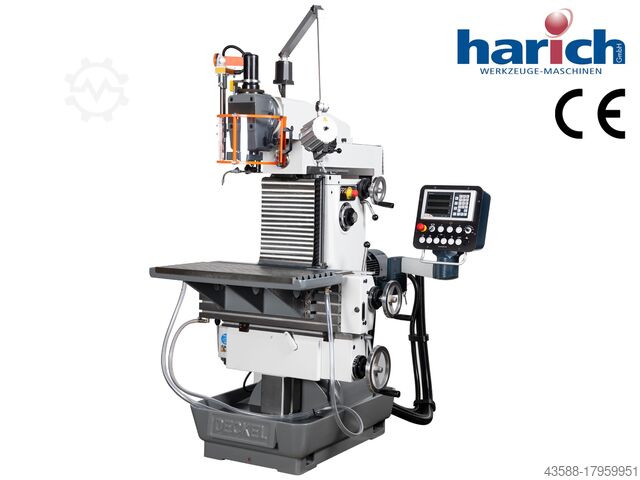 Фрезерный станок harich Modell B stufenlos (Deckel FP 2, überholt mit CE)