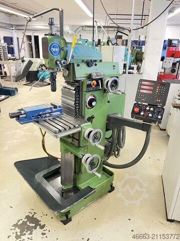 Универсальный фрезерный станок из школы! Deckel FP1