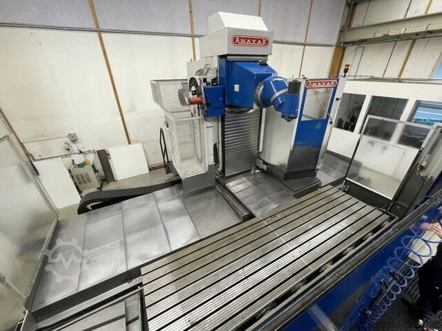 CNC сверлильно-фрезерный станок с подвижной стойкой, фрезерный станок с подвижной стойкой с HEIDENHA ANAYAK HVM-3800-P