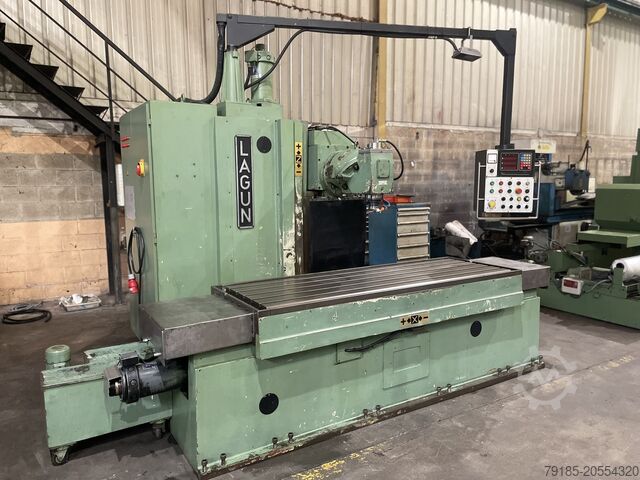 универсальный консольно-фрезерный станок с неподвижным столом Lagun 19