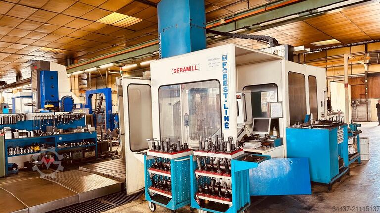 двухколонный продольно-фрезерный станок FOREST LINE Seramill 240T