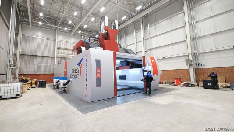 Портальный фрезерный станок с ЧПУ - 5 осей - одновременный IGREK 3500 XXL