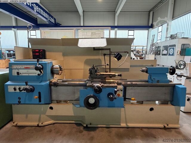Токарно-винторезный станок - электронная OERLIKON-BOEHRINGER DUE 500