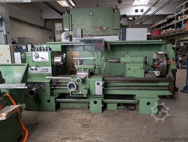 Токарно-центровой станок и токарный станок с подающим шпинделем WEIPERT Voest Alpine W802