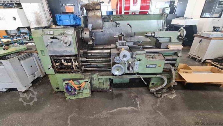 Токарно-центровой станок и токарный станок с подающим шпинделем MATRA MD 25 S