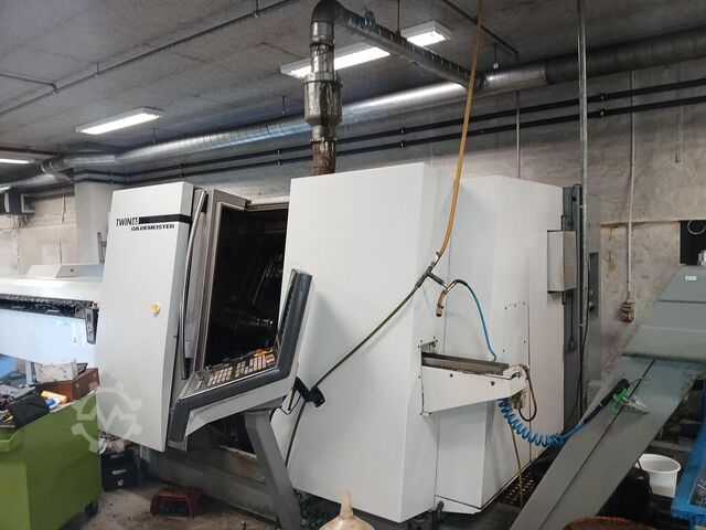 БУ НАЯ CNC ТОКАРНЫЙ СТАНОК ПРОИЗВОДСТВА GILDEMEISTER, МОДЕЛЬ TWIN 65 GILDEMEISTER TWIN 65