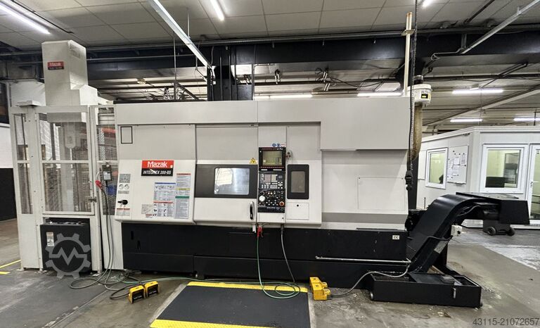 Токарно-фрезерный центр с ЧПУ со вторым шпинделем Mazak Integrex 200 lll S + GL 150 F