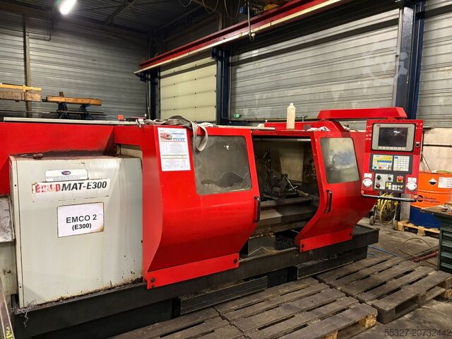 ТОКАРНЫЙ СТАНОК С ЧПУ emco mat E300