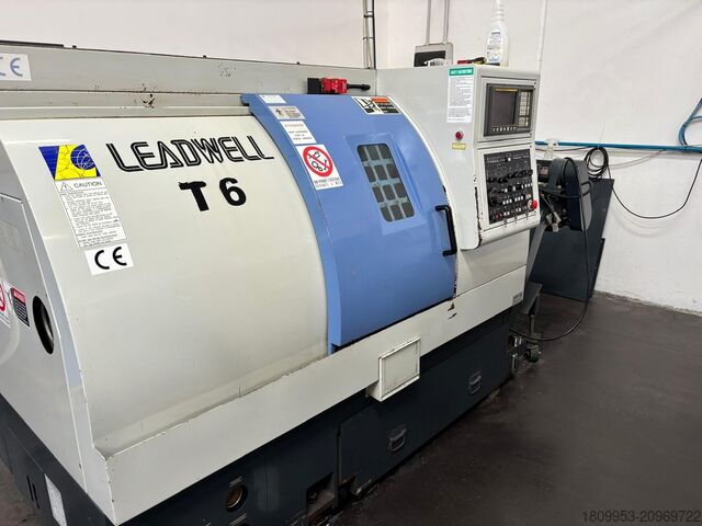 токарный станок с ЧПУ LEADWELL T6